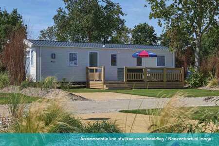 Chalet Large mit 2 Schlafzimmern und Terrasse (4 Personen)