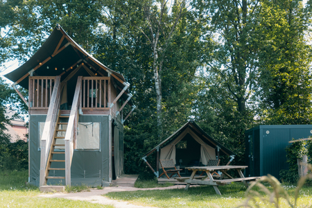 Safaricottage XS met privé sanitair | 4 personen