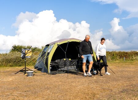 Kampeerplaats Comfort (honden toegestaan)